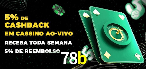 Promoções do cassino ao Vivo 78b